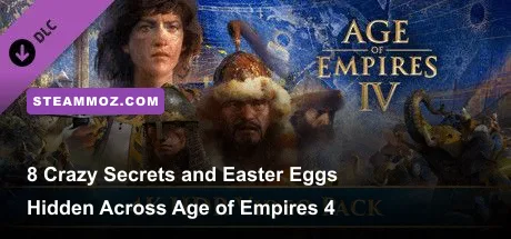 Age of Empires 4 massive medieval army clashing near a fortified stone castle