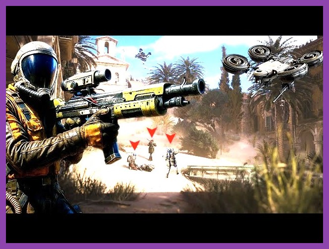 Sniper class taking a long‑range shot in Arc Raiders