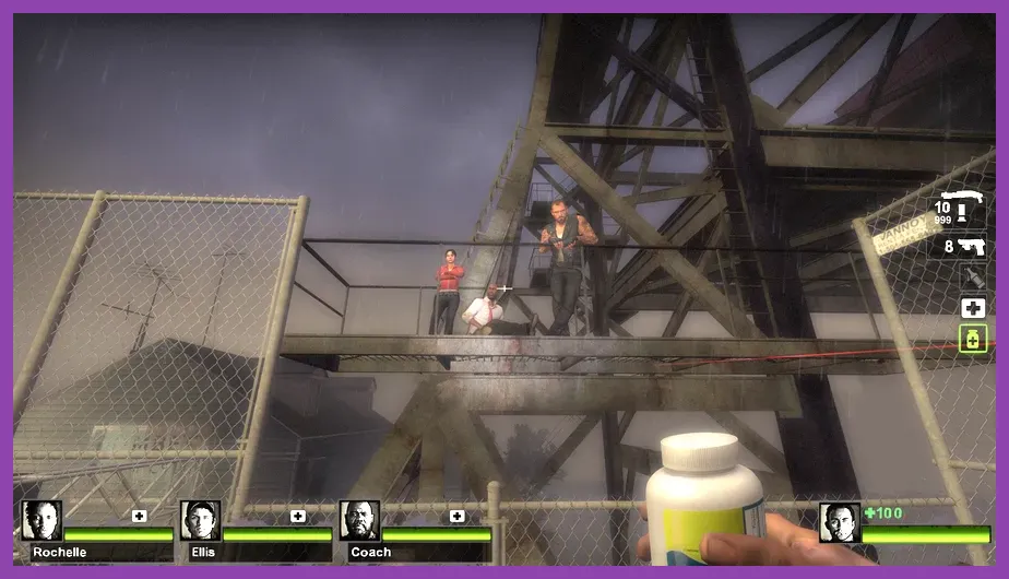 Inventory items and throwables in Left 4 Dead 2
