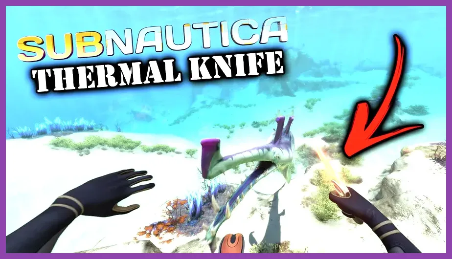 Subnautica 2 high tier thermal blade weapon