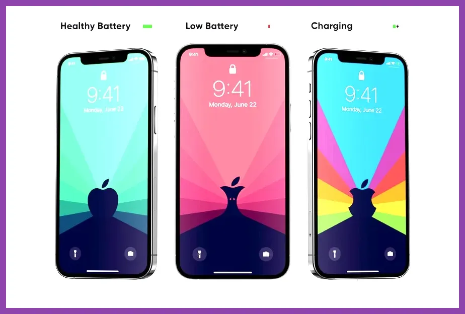 Phone battery health screen showing maximum capacity for diagnosing PUBG Mobile drain