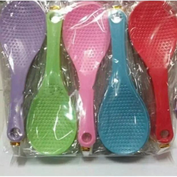 CENTONG NASI ANTI LENGKET MURAH / SOUVENIR CENTONG NASI PLASTIK KEMAS MIKA / SOVENIR ENTONG NASI - Gambar 4