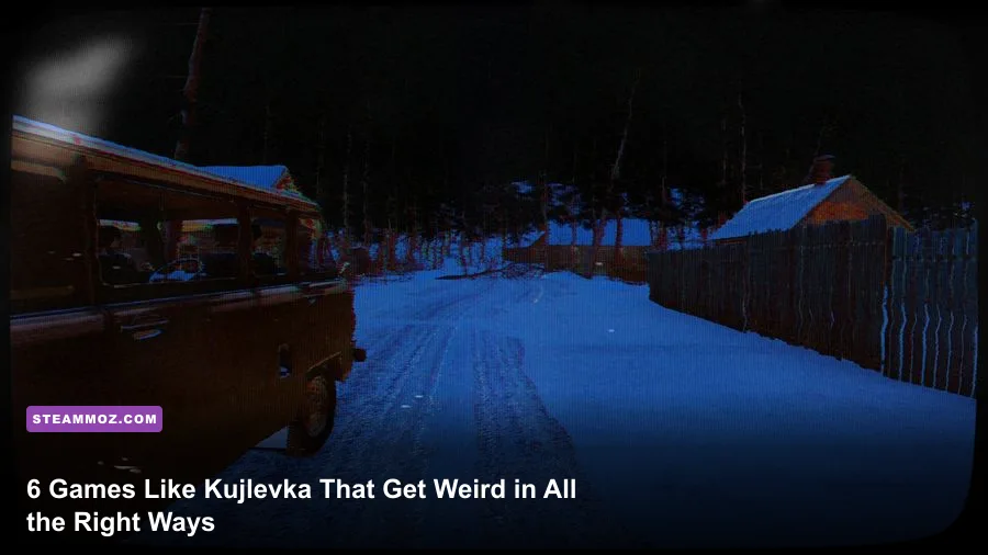 Kujlevka showing a Soviet village during a surreal alien encounter