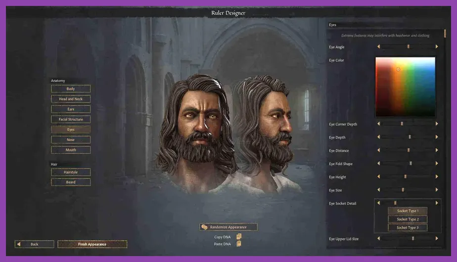 Crusader Kings 3 character models rendering performance impact