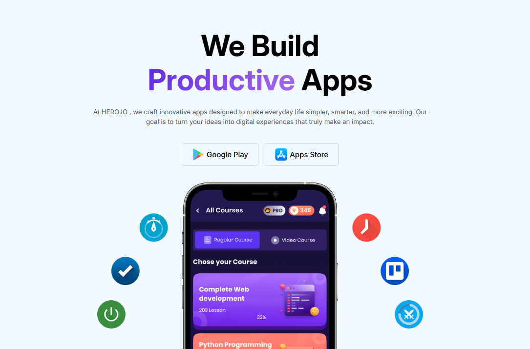 Program Hero App Faisal Hossen | Frontend Developer