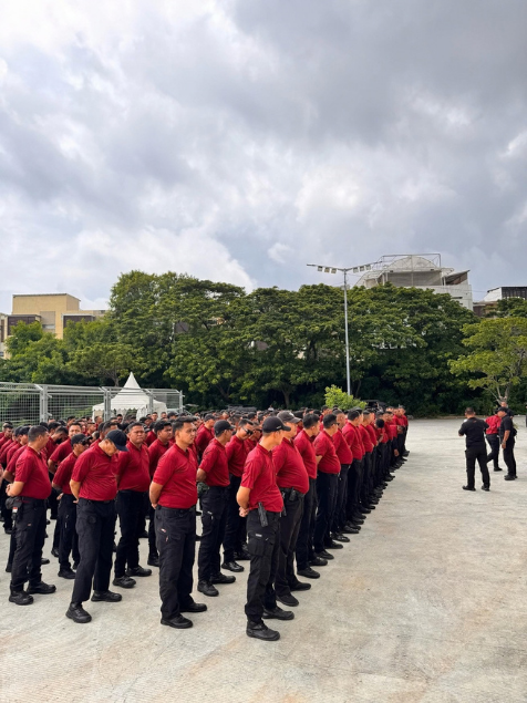 Personel keamanan JAGA INDONESIA