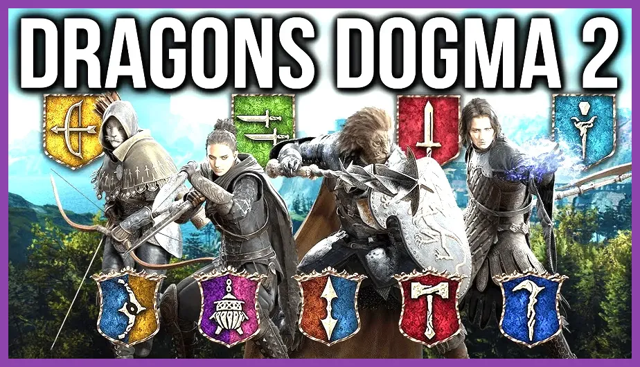 Dragon's Dogma 2 Vocation Tier List overview featuring Arisen combat classes