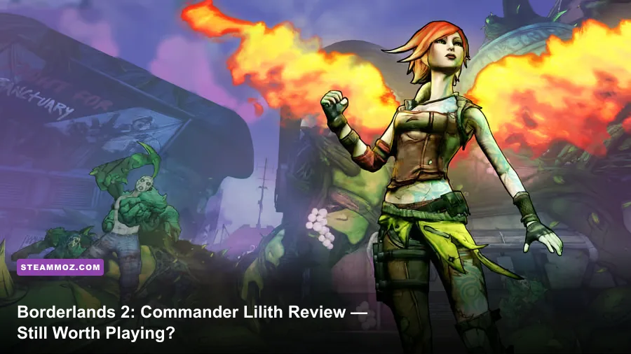 Commander Lilith and the Fight for Sanctuary showing Sanctuary under attack