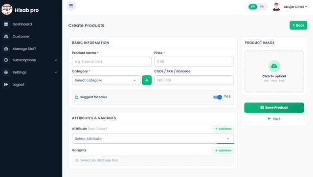 POS Billing System