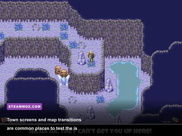 Aveyond Gates of Night characters exploring a fantasy town