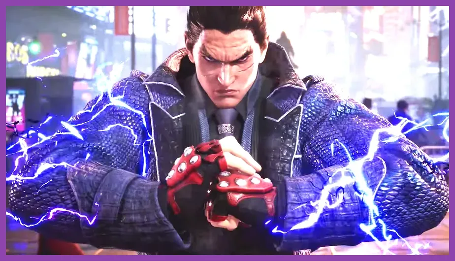 Tekken 8 intense combat action featuring character special moves