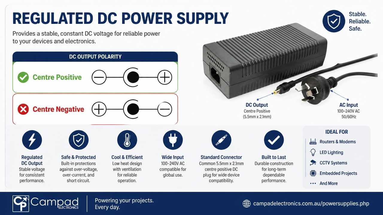 Regulated Power Supply Schematic