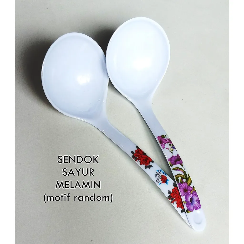 Centong Nasi Plastik Melamin Sendok Sayur Spatula - Gambar 4