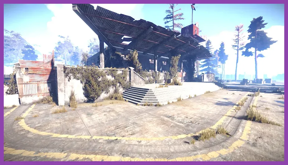 Rust developer console displaying performance and FPS commands