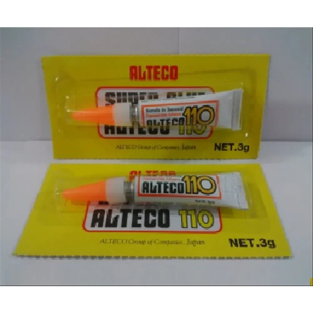 ASLI Lem Alteco / Lem Super Glue Alteco 110 3GR / Lem Super Kuat ALTECO - Gambar 2