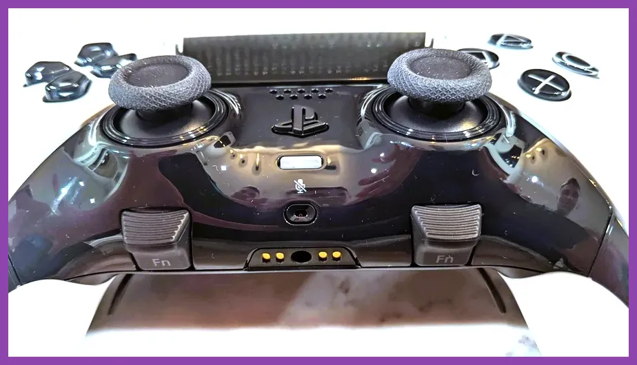 DualSense Edge controller on PS5 Pro