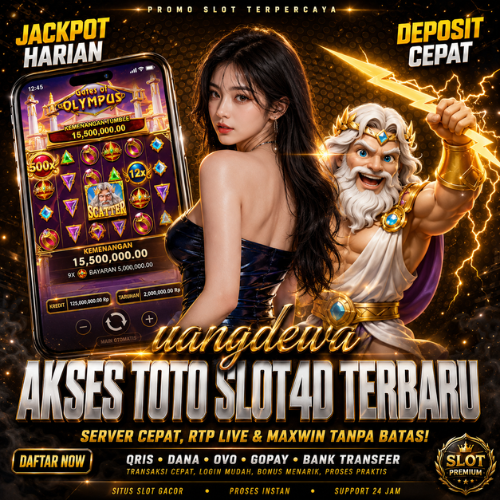UANGDEWA Banner Toto Slot4d