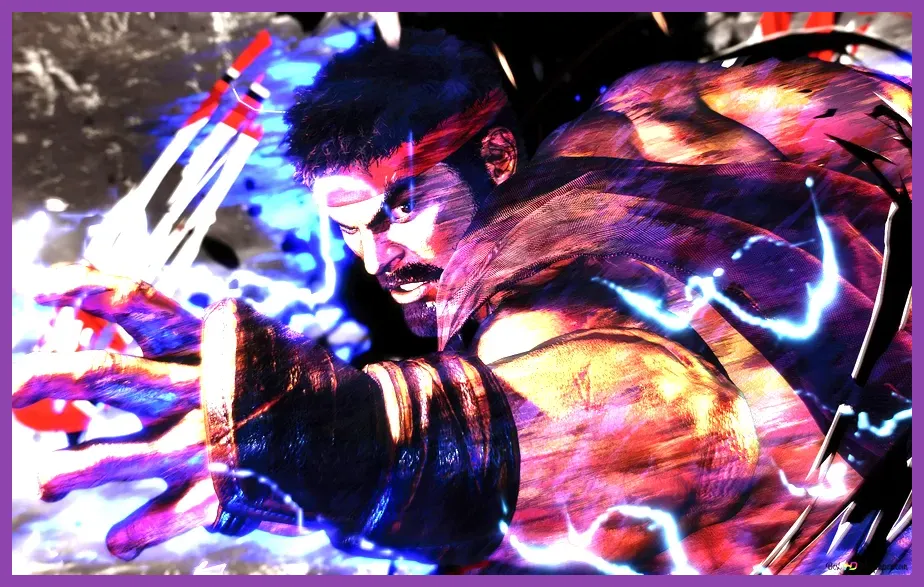 Boss battle against Ryu in Street Fighter 6
