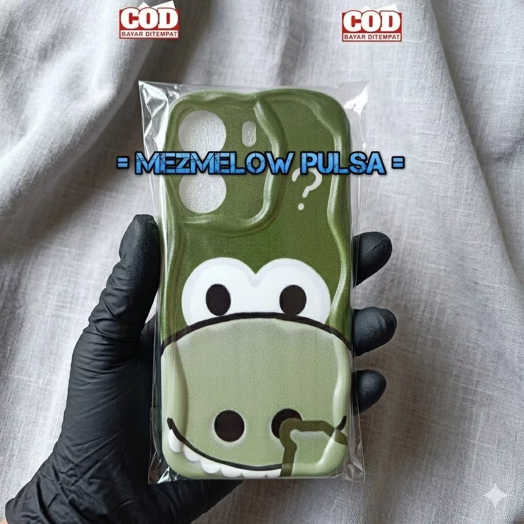 Case Cute Karakter Silicone Gelombang Case XIAOMI REDMI 13C / XIAOMI POCO C65