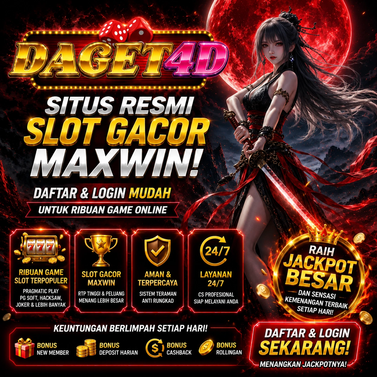 DAGET4D: Daftar & Login Situs Resmi Terpercaya
