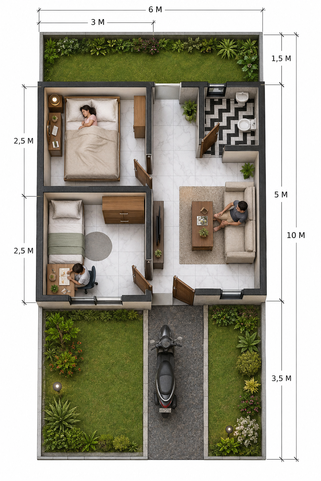 Layout Pesona Canden Asri Solo Barat