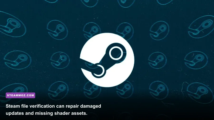 Steam properties window for Hunt Showdown 1896 showing the verify integrity option