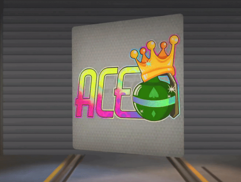 Steam Workshop::Sticker: ACE (Holo)