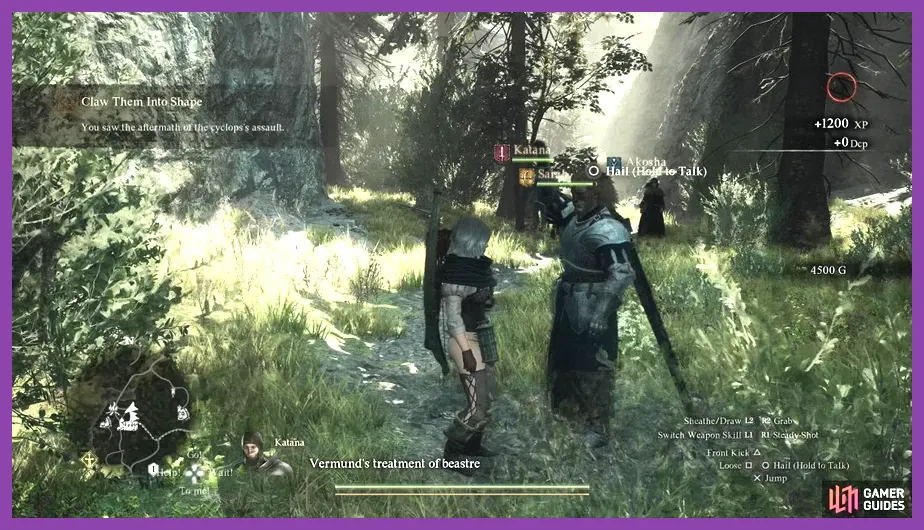 Dragon's Dogma 2 repeatable quest rewards interface