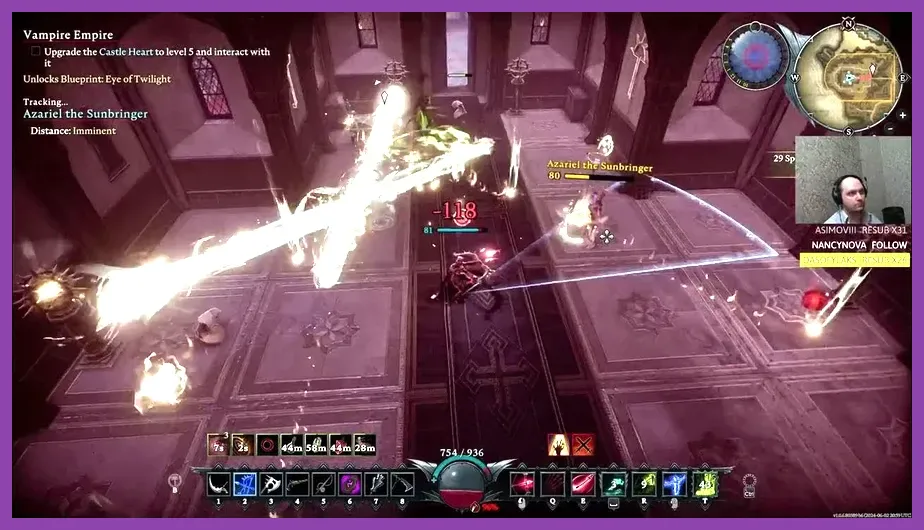 Fighting Azariel the Sun Bringer in V Rising