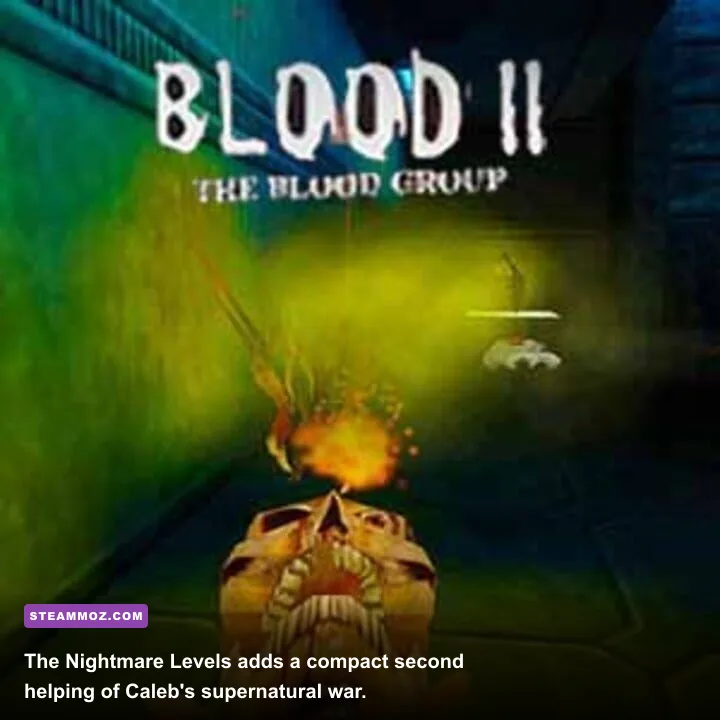 Blood II The Nightmare Levels expansion campaign gameplay screenshot
