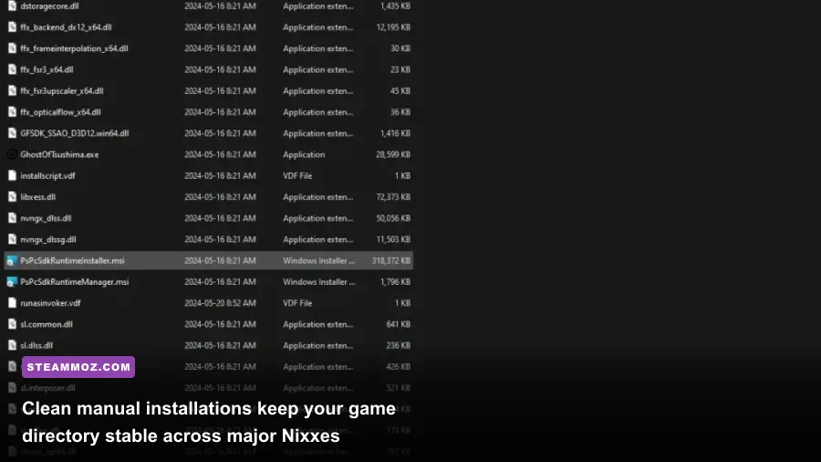 PC gaming setup showcasing directory management and performance metrics