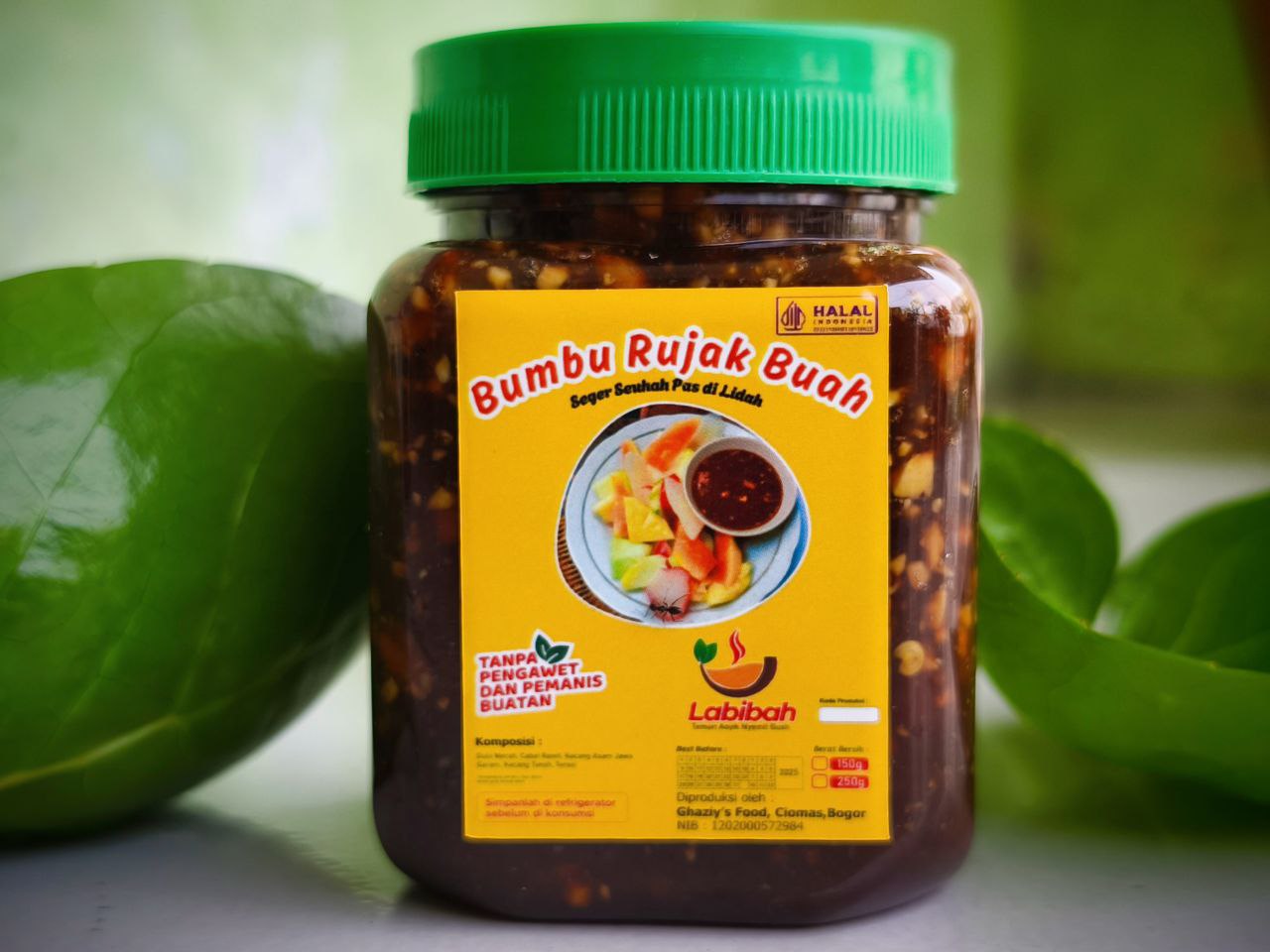 Bumbu Rujak Buah Kecombrang Labibah