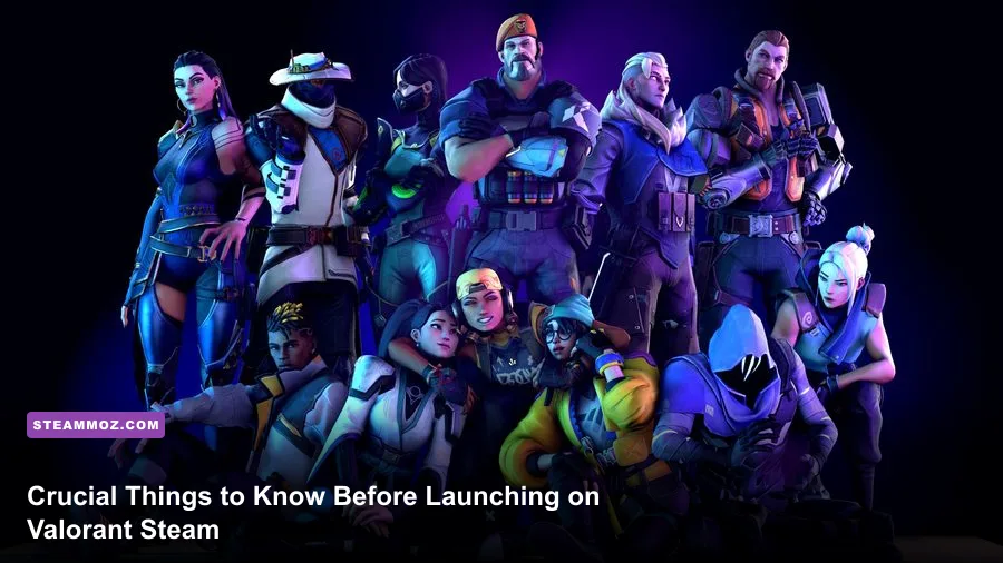 Roster of Valorant agents standing ready for combat