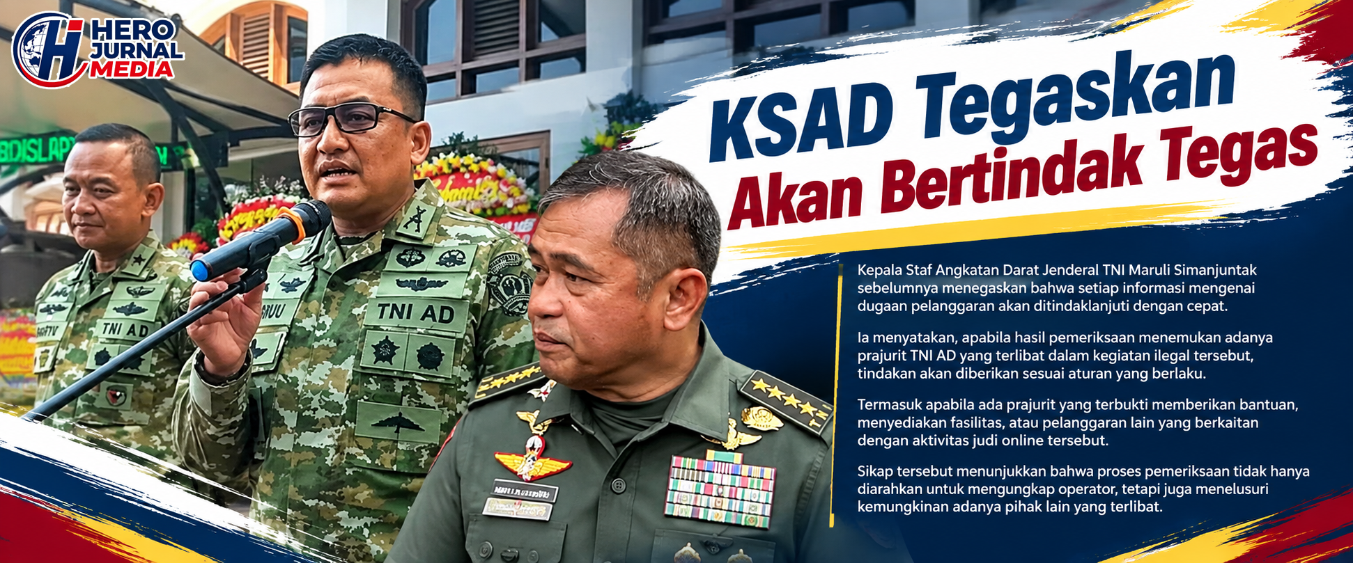 0 a KSAD Tegaskan Akan Bertindak Tegas