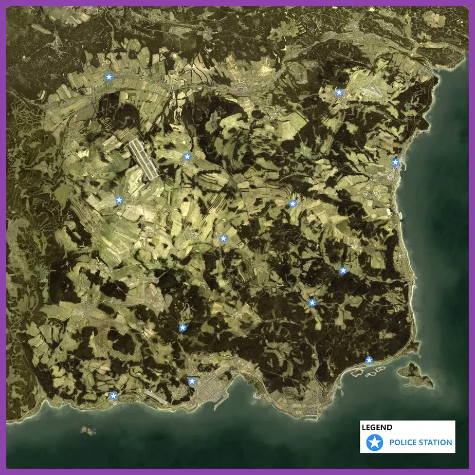 DayZ inland Chernarus loot route through a village and hunting area