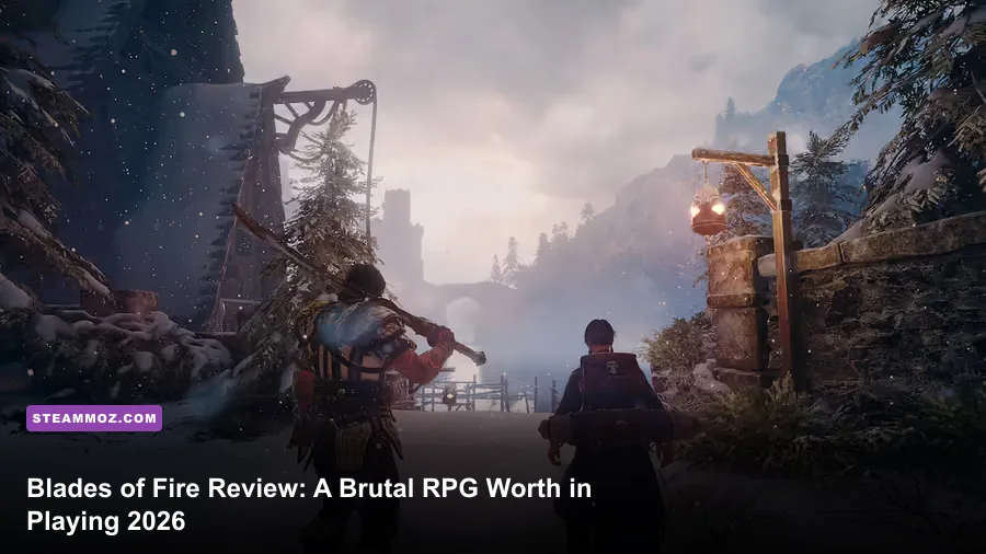 Aran de Lira fighting enemies in Blades of Fire