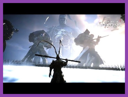 Cinematic boss fight in Black Myth Wukong with armor reward preview