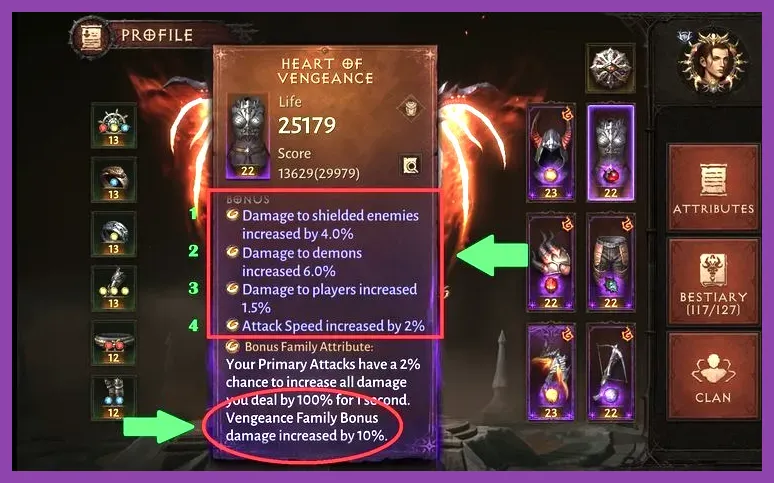 Diablo Immortal gear reforging system