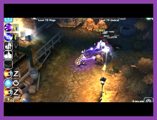 Eternium mobafight action on Android
