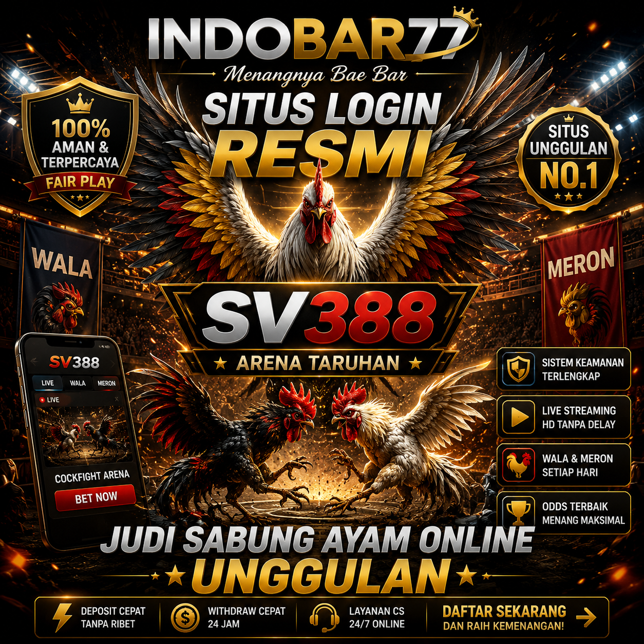 login taruhan ayam terbaru