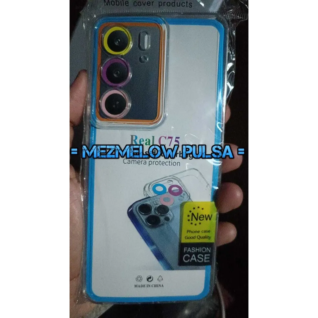 Softcase Silikon Transparant Casing Caseng REALME 6 PRO / REALME NOTE 60 / REALME C75 / REALME C61 - Gambar 2