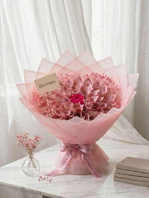 Money Pink Bloom