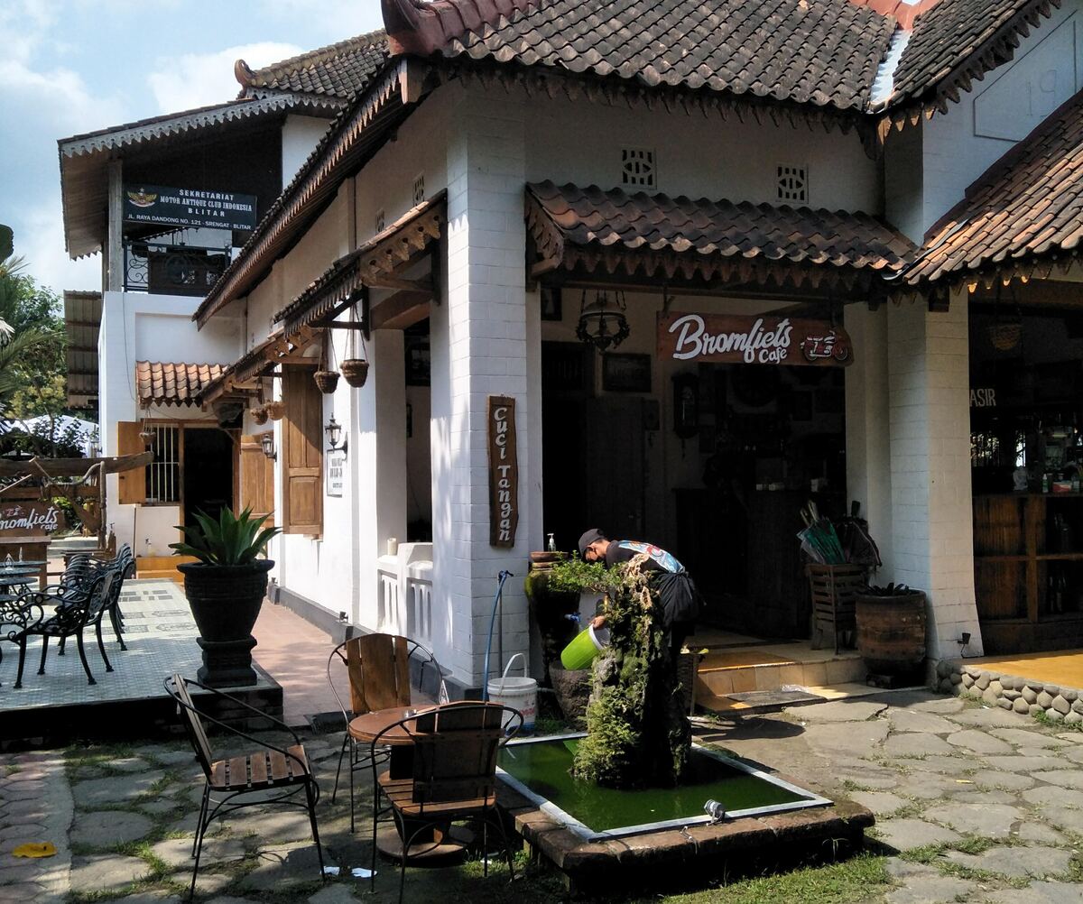 Bromfiets Cafe