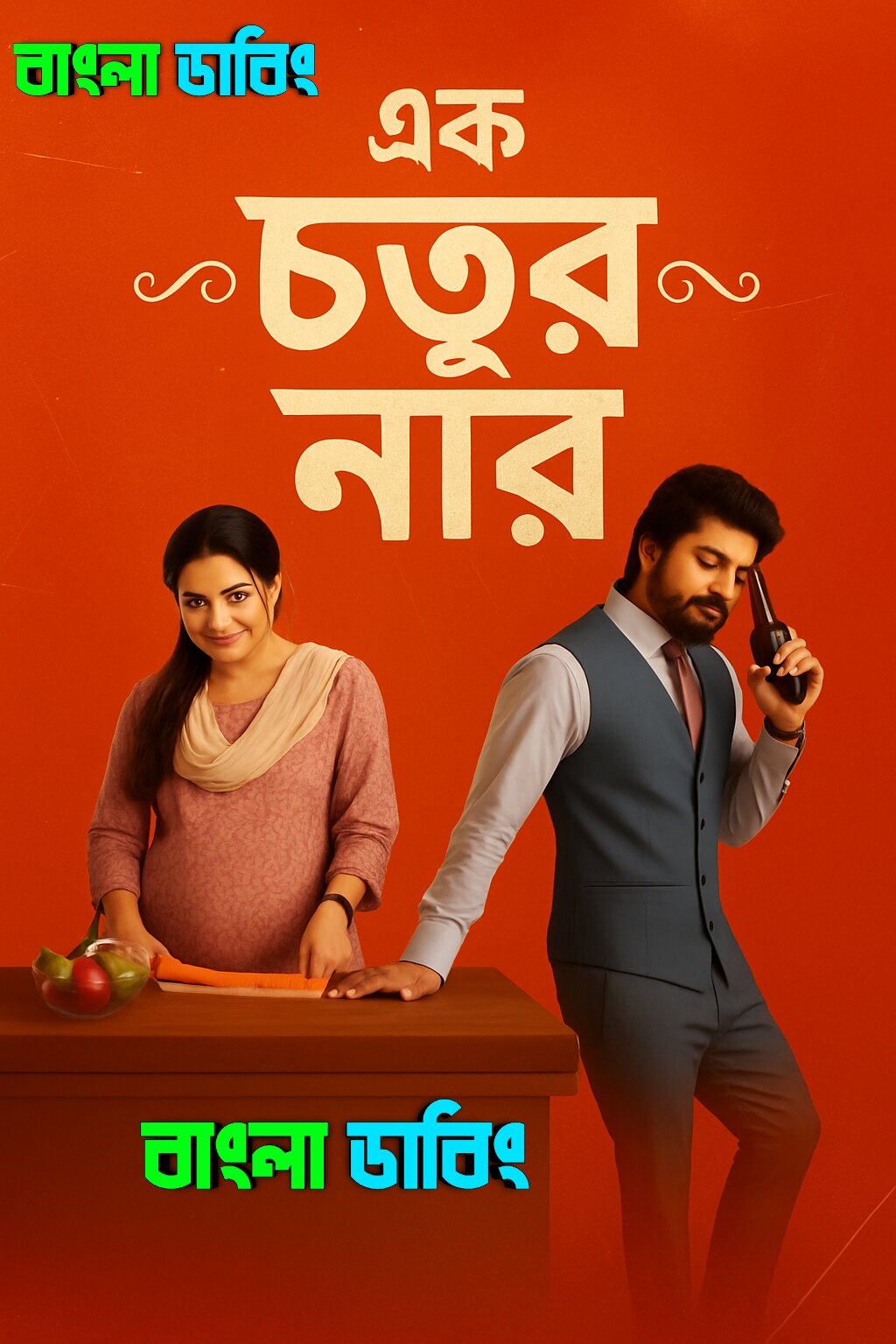 Ek Chatur Naar (2025) Bengali Dubbed Uncut HD WEB-DL 1080p-720p-480p Movie Download