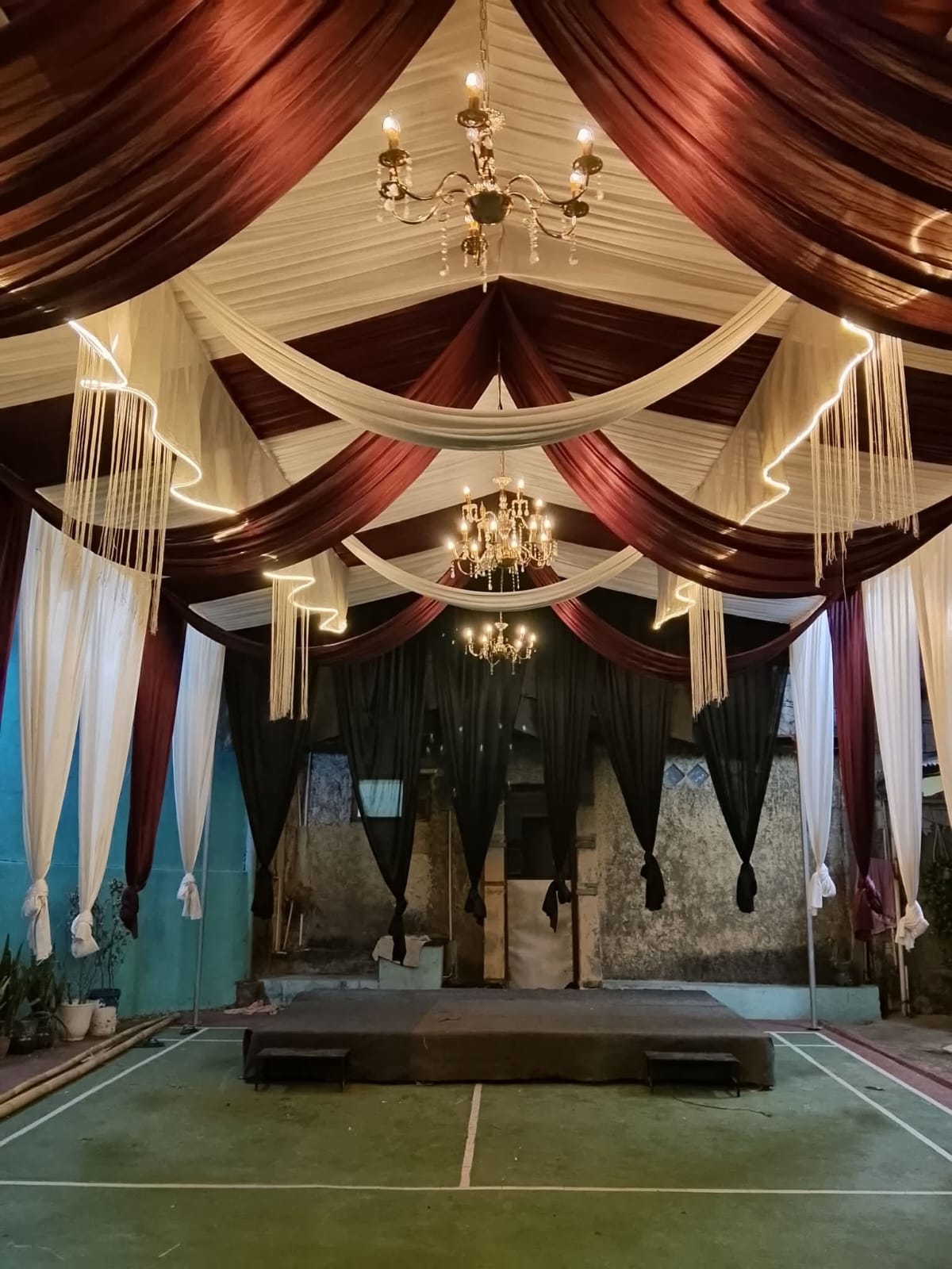 Dokumentasi pekerjaan tenda dan perlengkapan event WIMA TENDA