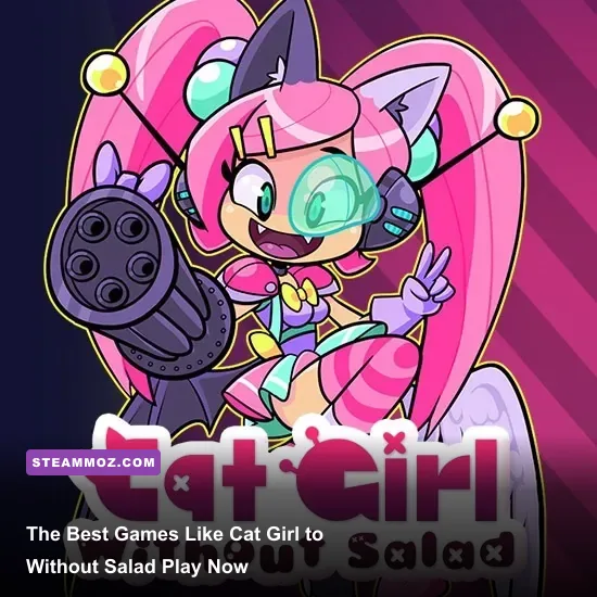 Cat Girl Without Salad Amuse-Bouche gameplay showing Cat Girl and Goro