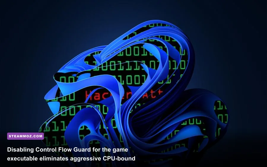 Windows Exploit Protection settings window showing program overrides for game executables