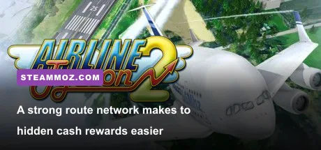 Airline Tycoon 2 aircraft management screen with routes and fleet information