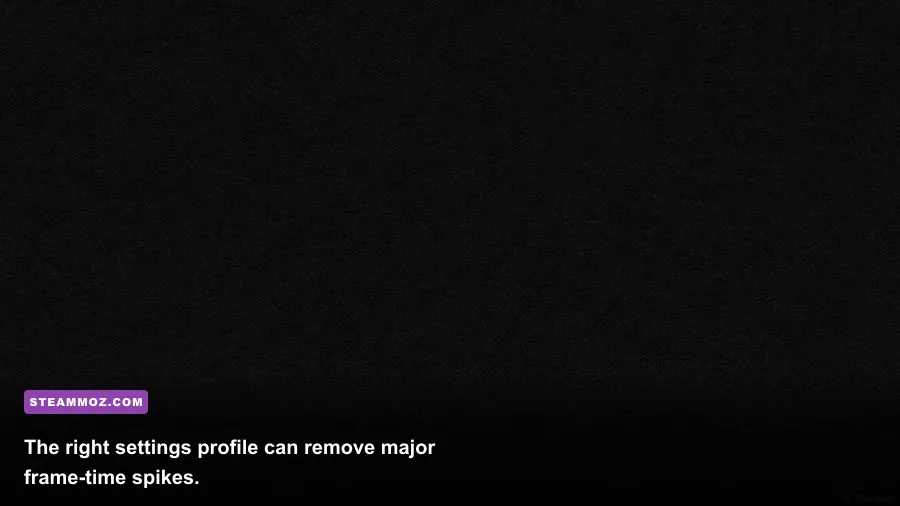 Black Friday PC graphics settings menu with resolution and shadow options