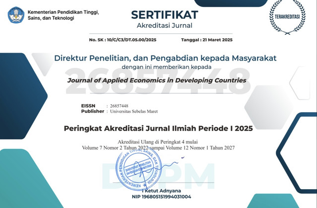SINTA 4 Accreditation